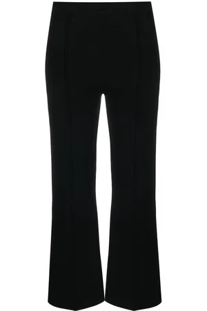 THEORY Flared knitted trousers