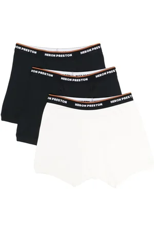 Heron Preston Three-pack logo-waistband boxers