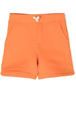 Ralph Lauren Embroidered-logo cotton shorts