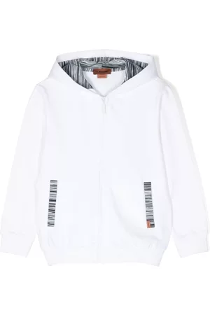 Missoni Barcode-print hoodie
