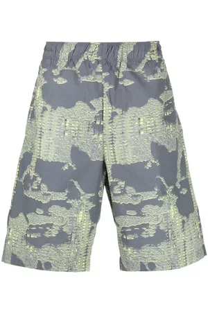 Diesel All-over graphic-print shorts