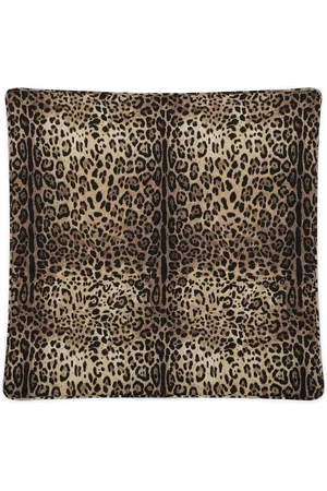 Dolce & Gabbana Leopard-print cotton blanket