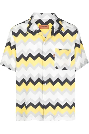Missoni Chevron-print short-sleeve shirt