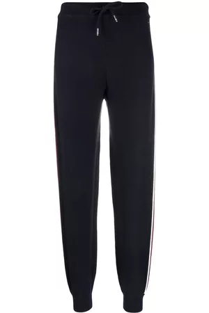 Tommy Hilfiger Side-stripe cotton track pants