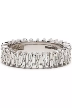 Suzanne Kalan 18kt white gold diamond eternity ring