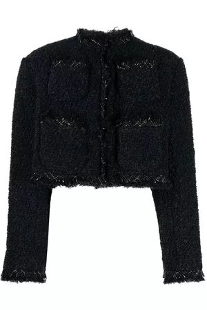 SACAI Cropped tweed jacket