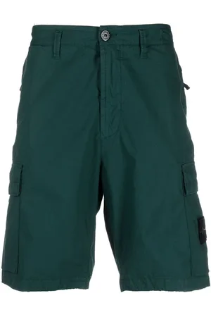 Stone Island Compass-patch cargo shorts
