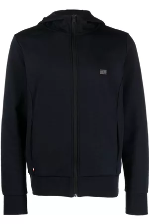 Tommy Hilfiger Logo-print zipped hoodie