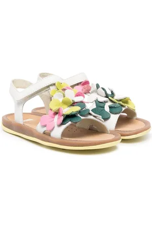 Camper Bicho floral-applique detail sandals