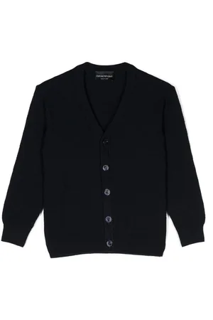 Emporio Armani V-neck buttoned cardigan