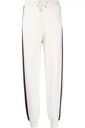 Tommy Hilfiger Side-stripe cotton track pants