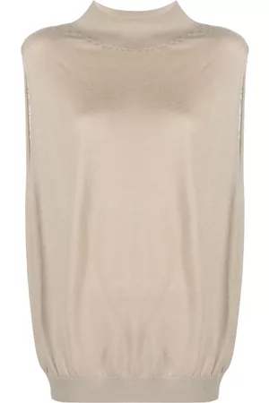 Frenckenberger High-neck knitted top