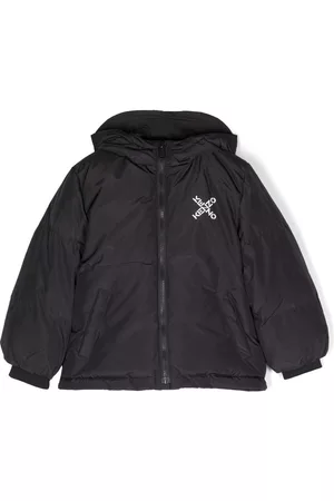 Kenzo Cross-logo padded jacket