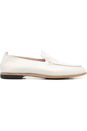 Silvano Sassetti Men Loafers - Polished-finish slip-on leather loafers