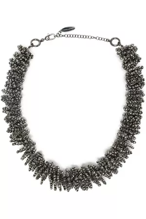 Brunello Cucinelli Oversized beaded necklace