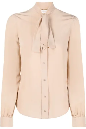 Saint Laurent Pussybow button-down shirt