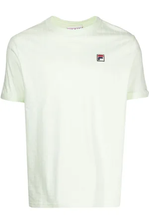 Fila Men Short Sleeve - Logo-patch short-sleeved T-shirt