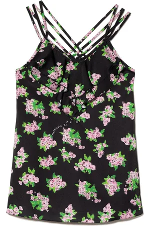 Natasha Zinko Pixellated floral print dress