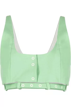 Ganni Suiting crop top