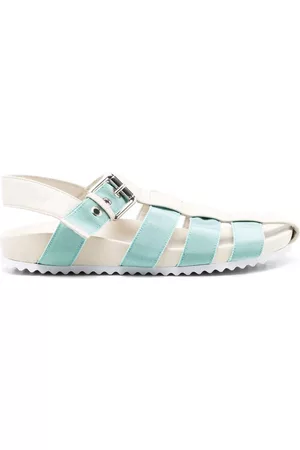 Sarah Chofakian Simpson side-buckle detail sandals