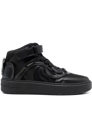 Stella McCartney Logo patch faux leather sneakers