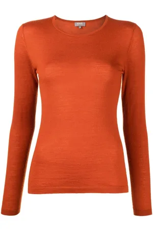 N.PEAL Long-sleeved cashmere top