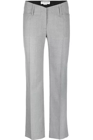 Victoria Beckham Virgin-wool straight-leg trousers