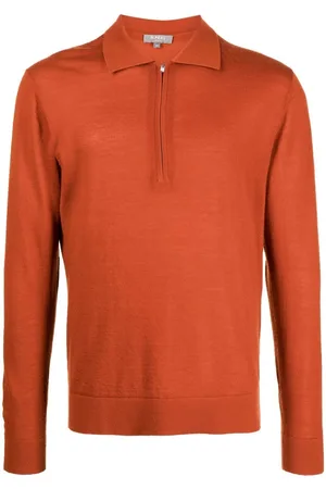 N.PEAL Half-zip long-sleeve jumper