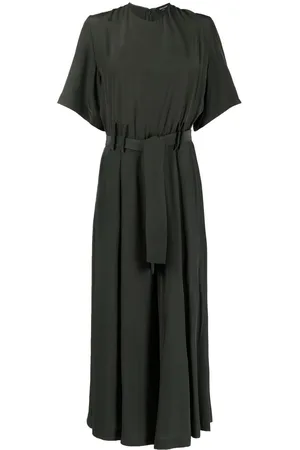 Fabiana Filippi Belted cropped jumpsuit