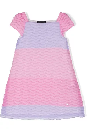 Emporio Armani A-line short-sleeve dress