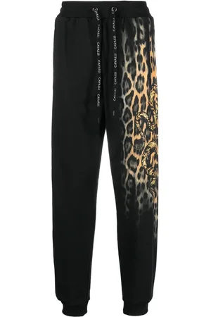 Roberto Cavalli Animal-print track pants