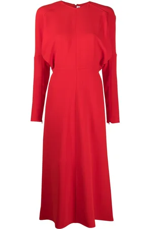 Victoria Beckham Dolman-sleeve midi dress