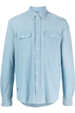 Ralph Lauren Long sleeves knit chambray shirt