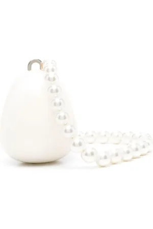 Simone Rocha Egg pearl tote bag