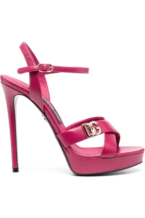 Dolce & Gabbana Logo-plaque platform sandals