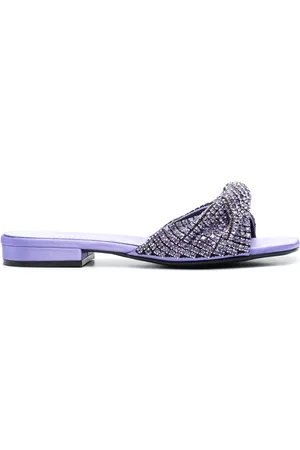 Sergio Rossi Crystal-embellished sandals