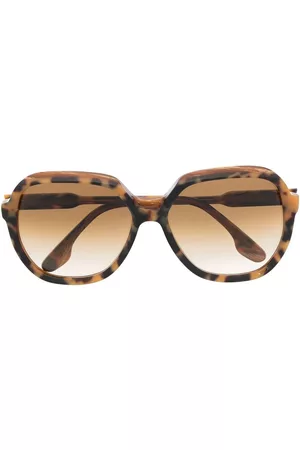 Victoria Beckham Oversized tortoiseshell-frame sunglasses