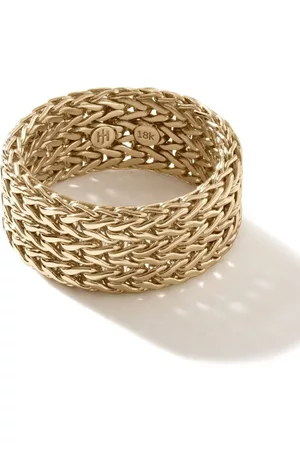 John Hardy 18kt yellow Classic Chain ring