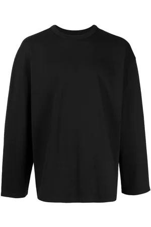 SONGZIO Eyes asymmetric long-sleeve top