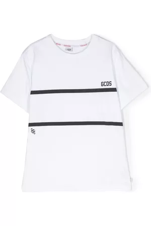GCDS Chest logo-print detail T-shirt