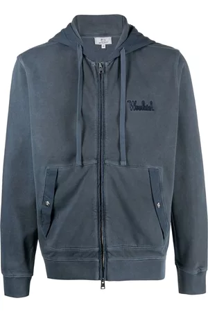 Woolrich Embroidered-logo cotton hoodie