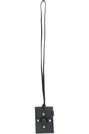 CRAIG GREEN Leather lanyard card holder