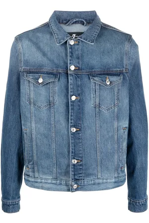 7 for all Mankind Men Denim Jackets - Button-up jeans jacket