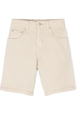 Molo Mid-rise denim shorts