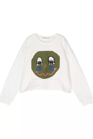 Marni Graphic-print long-sleeve sweatshirt