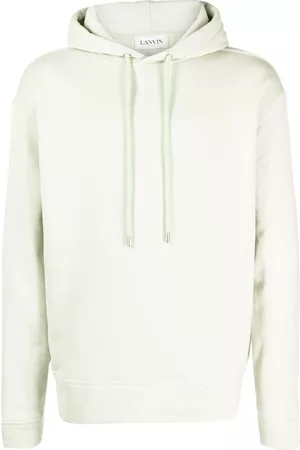 Lanvin Graphic-print cotton hoodie