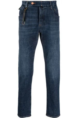 Incotex Mid-rise slim-cut jeans