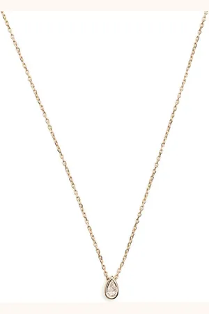 Mateo 14kt yellow diamond pendant necklace