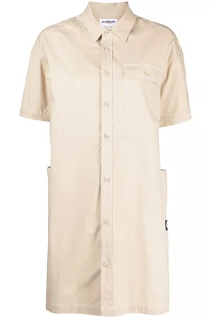 Chocoolate Short-sleeve shirt dress