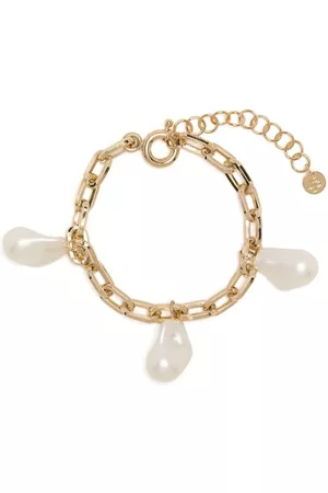 REJINA PYO Trio Chain pearl-embellished bracelet